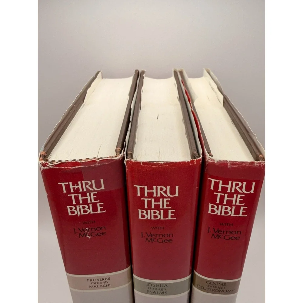 J Vernon McGee Thru The‎ Bible 3 Volume Set